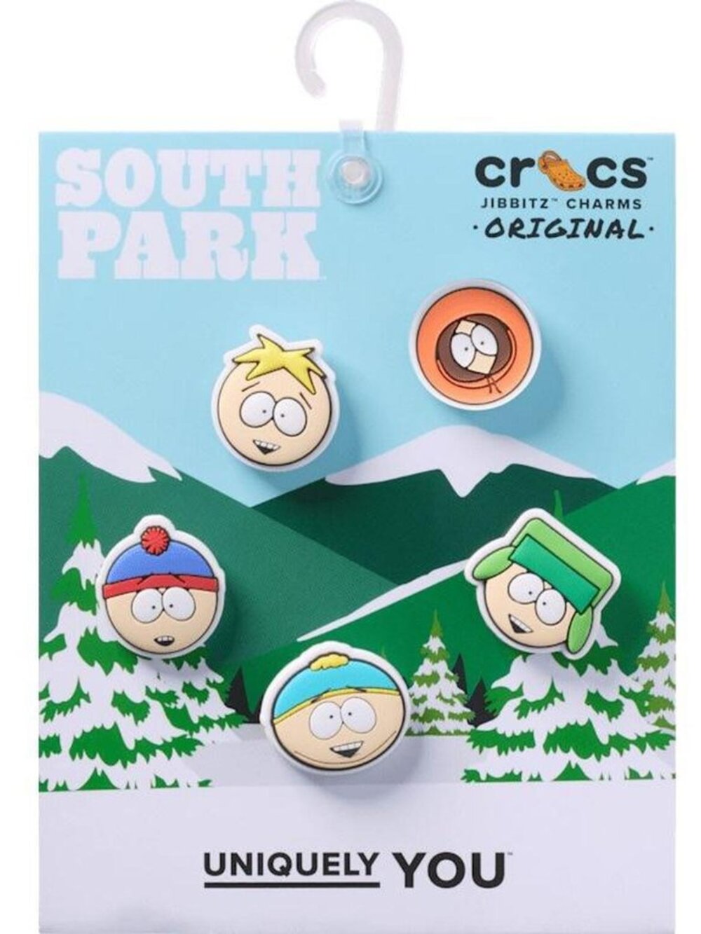 Crocs Jibbitz South Park Shoe Charms 5 Pack Stan Kyle Cartman Kenny Butters NEW